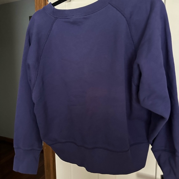 J. Crew Navy Anchor Sweatshirt - Picture 5 of 6